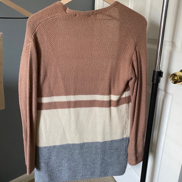 color block cardigan - Picture 2 of 2